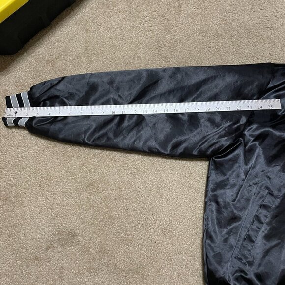 Vintage 90's MLB Colorado Rockies Swingster Satin Jacket Size L Made In USA - Picture 2 of 8